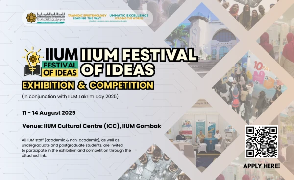 Image of Festival of Ideas 2025: Showcase Your Innovation at IIUM!